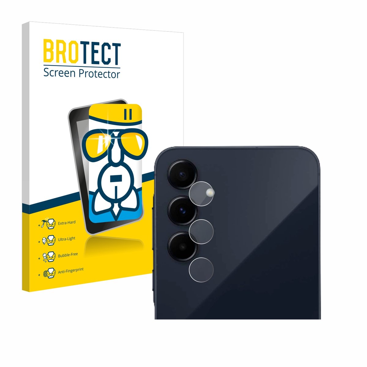 Screenprotector voor Samsung Galaxy A55 5G (ALLEEN Camera Lens) Beschermglas transparant