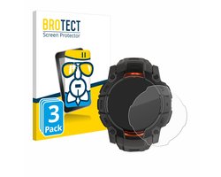 Screenprotector 3 Stuks voor Garmin Instinct 3 Solar (45 mm) Beschermglas transparant