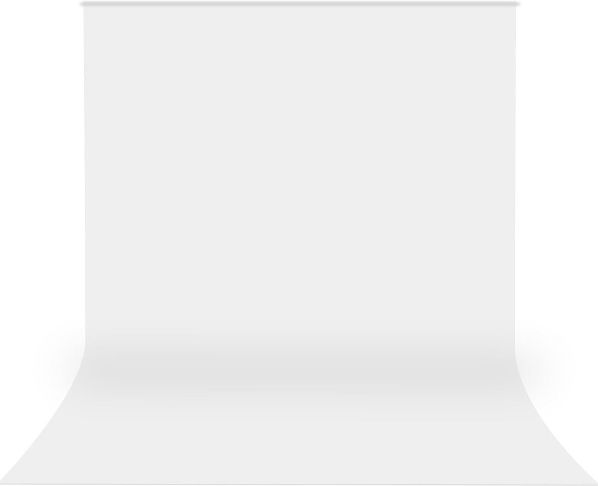 Witte Fotografie Achtergrond 1,5 x 2 m Polyester Fotowand Anti-Rimpel