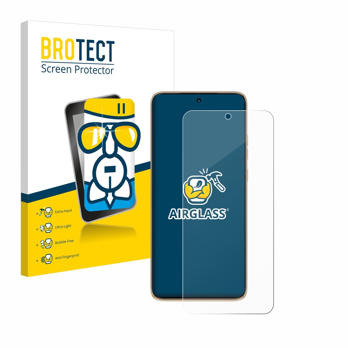 Screenprotector voor Motorola Edge 50 Neo Beschermglas transparant