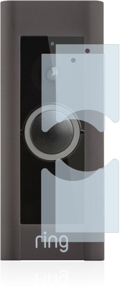 BROTECT - Screenprotector voor Ring Video Doorbell Pro - Folie Beschermfolie transparant 2 Stuks – foto 5