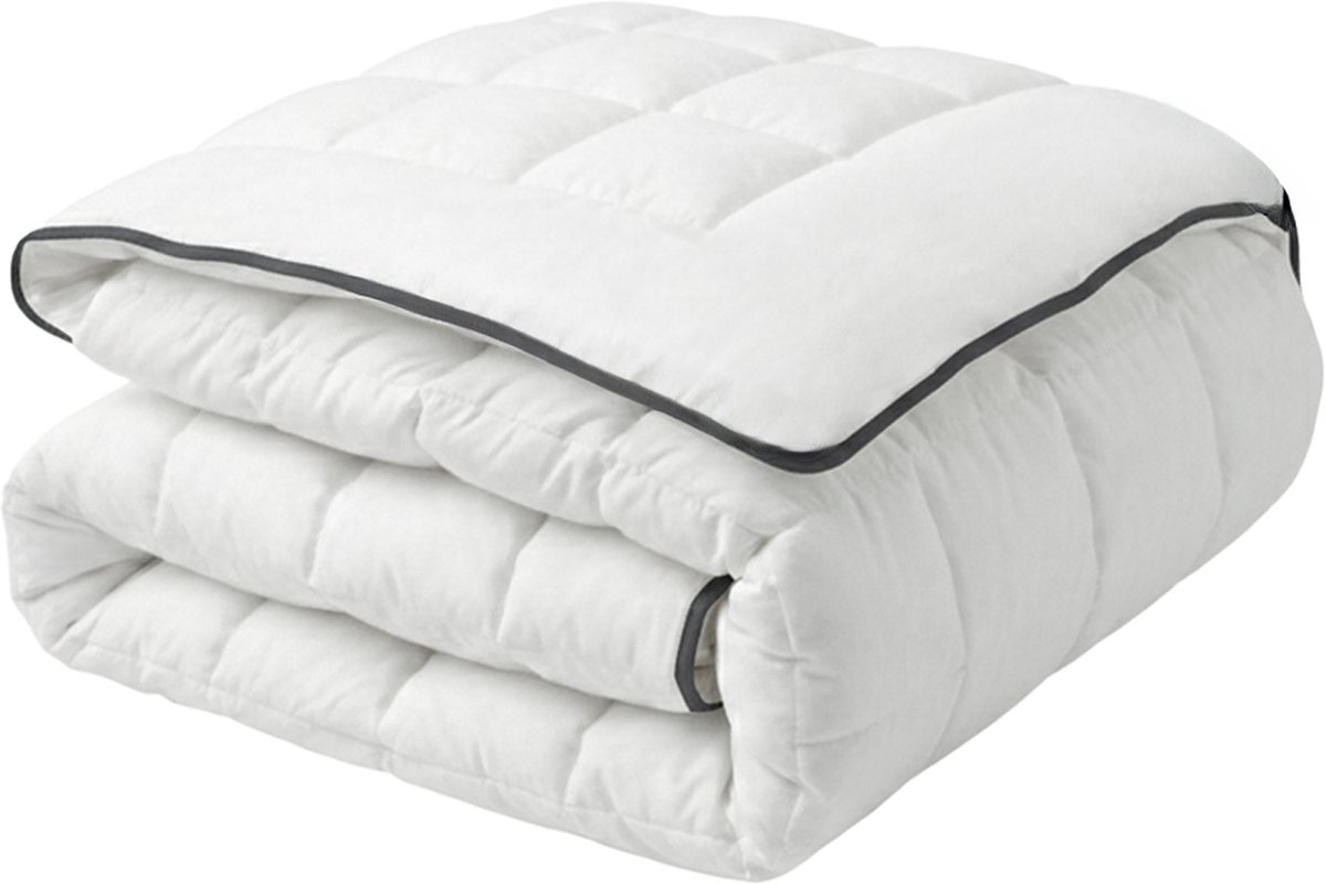 KOUTRA - Dekbed - Wit - 220 x 240 cm - Japara katoen