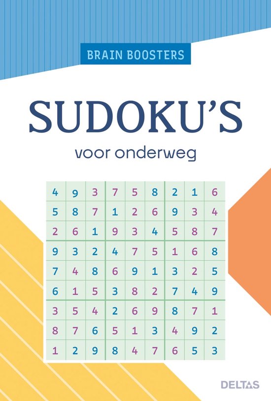 Omslag van Brain Boosters — Sudoku’s voor onderweg