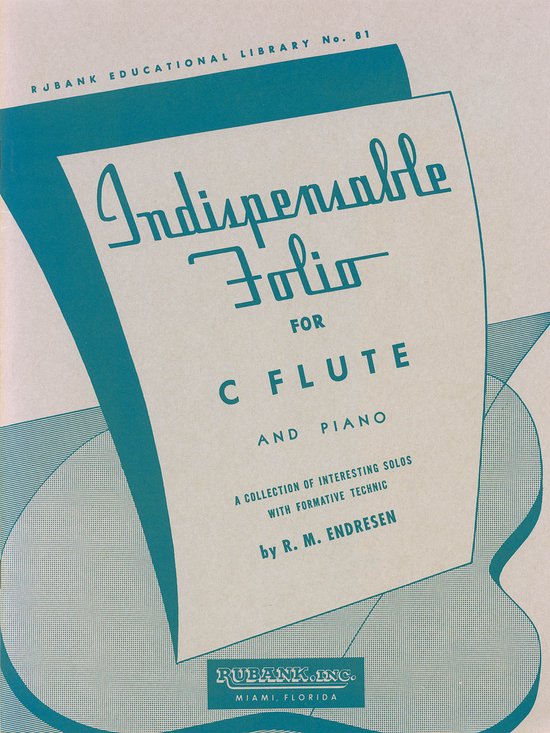 Indispensable Folio - Flute and Piano - cover