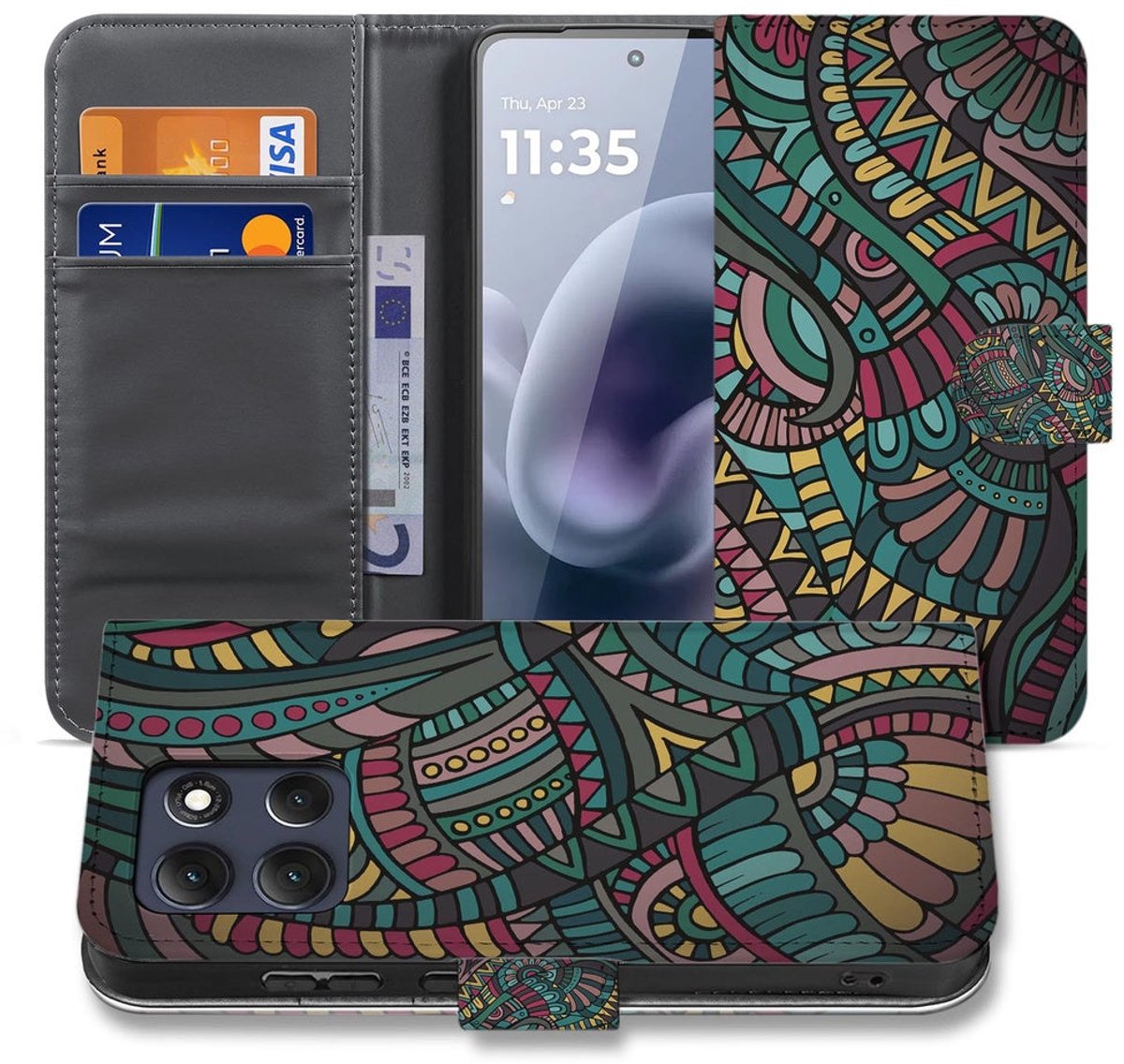 Motorola Moto G86 Hoesje Aztec