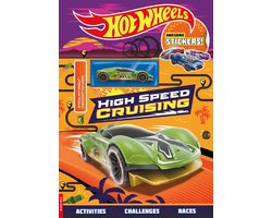 Hot Wheels™: High Speed Cruising Sticker Activity Book (Toy Car Included)