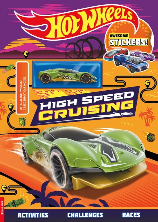 Hot Wheels™: High Speed Cruising (with stickers and Hot Wh ... - cover