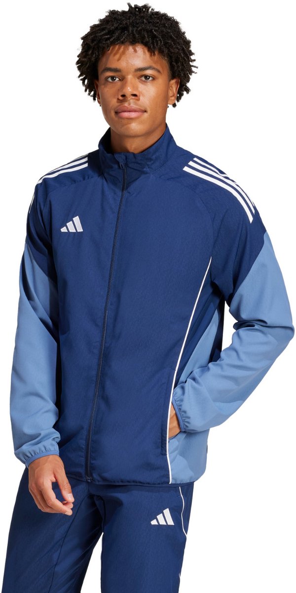 adidas Tiro 25 Competition Presentatiejack Heren Donkerblauw - Maat XL
