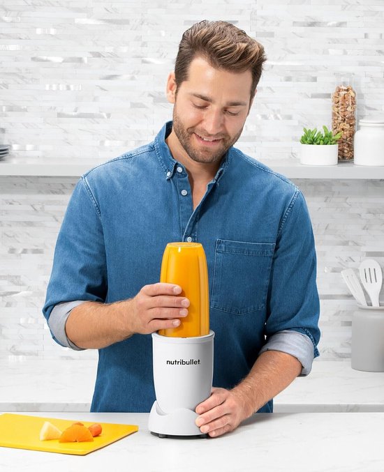 Krachtige Blender - Smoothie Maker - Snelle Maaltijden - 900 Watt Motor - 094 Liter Kan - Mat Zwart — afbeelding 2