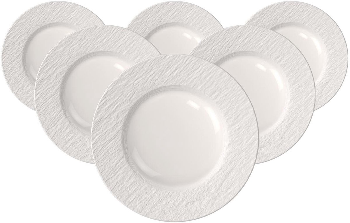 Frühstücksteller Manufacture Ice ø 21,7 cm Set van 6