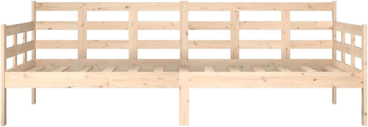 Multifunctioneel Dagbed in Massief Grenenhout - Slaapbank voor Matras 90x200 cm