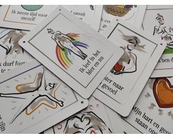 Meditatiewereld.nl - Mindfulness - Affirmaties - 10 Unieke kaarten - Manifestatie - Mooiste leven