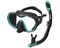 Seacsub Icona&reverse Dry Snorkelset Zwart