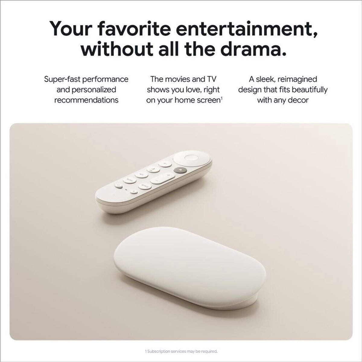 Google TV Streamer - Google TV - 4K HDR - Wit — cadeau in Elektronica - foto 3
