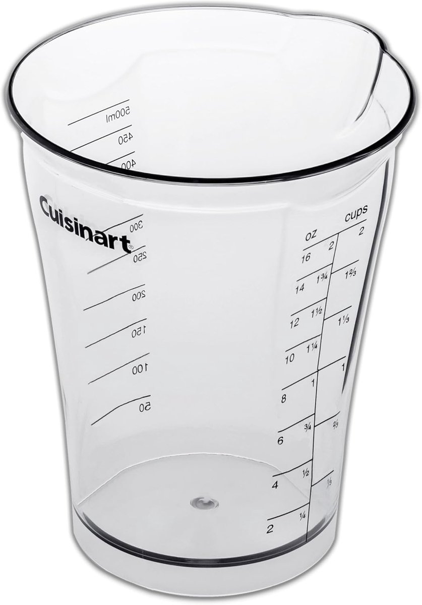 Maatbeker - Mengbeker - Smoothie Maken - Vaatwasserbestendig - 16 Ounces - Transparant