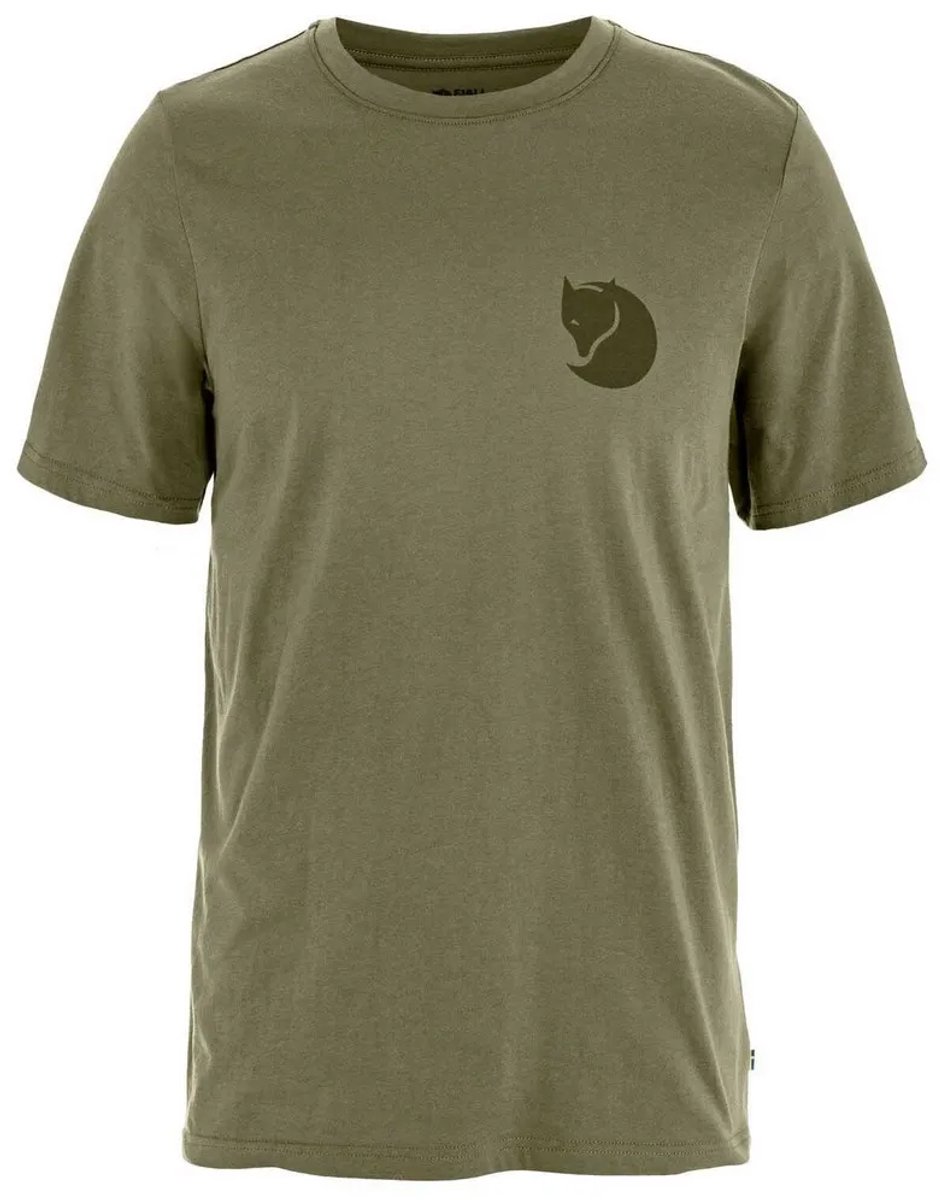 Fjällräven Walk With Nature T-shirt Met Korte Mouwen Groen 2XL Man