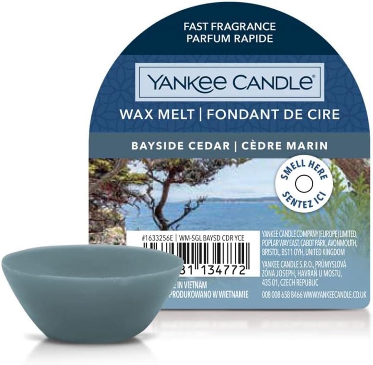 Geurblokjes Ceder - Geur Tart - Huisparfum Creëren - Natuurlijke Geurnoten - 56 x 2 cm - G