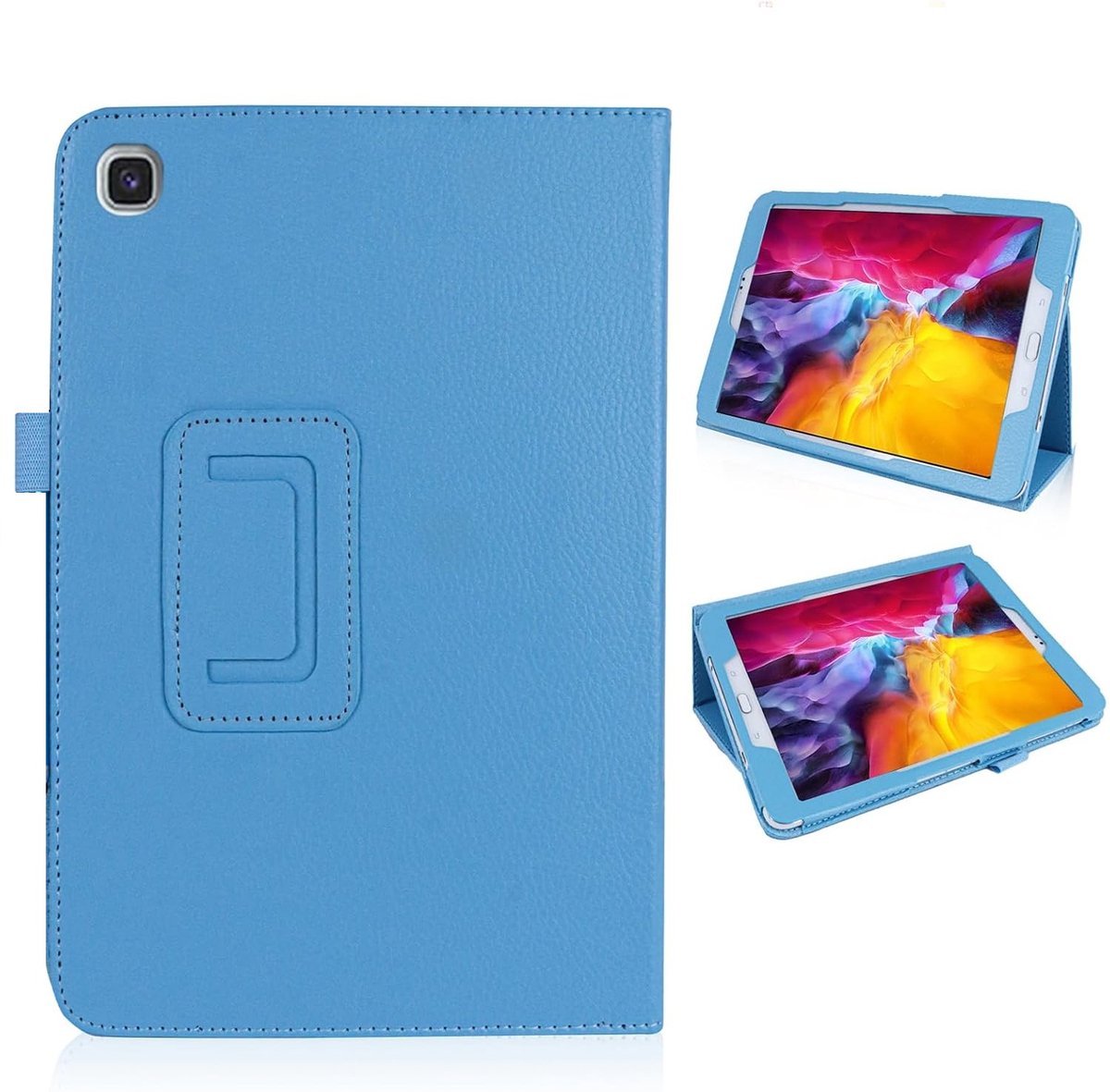 EtuiTab Serie - Stand Hoes voor Samsung Galaxy Tab S6 Lite 10.4" - Blauw - Magnetisch - Hoekstand