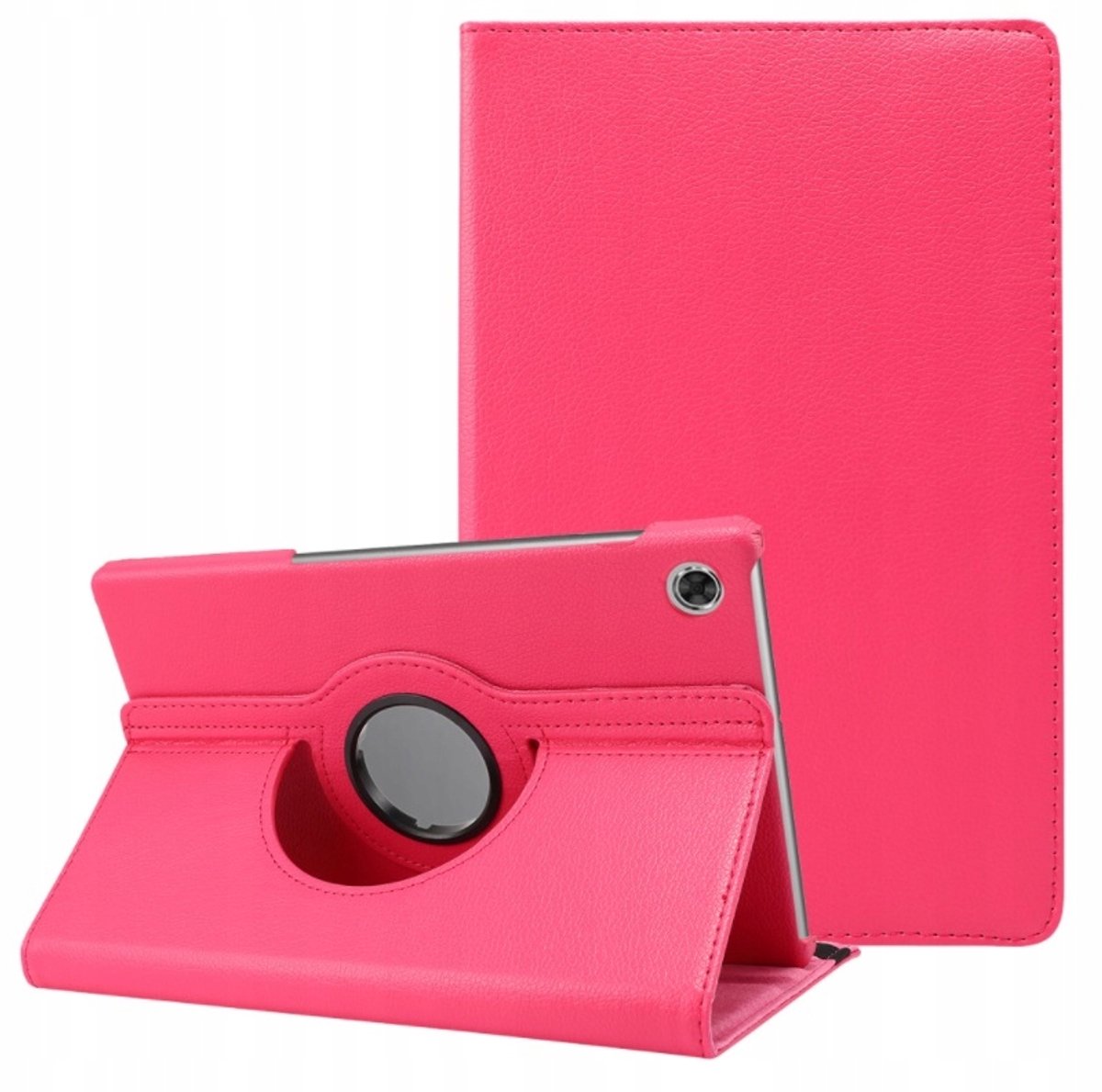 EtuiTab Lenovo Tab M10 HD Gen2 - Tablethoes - Roterend - Rood - Kunstleer