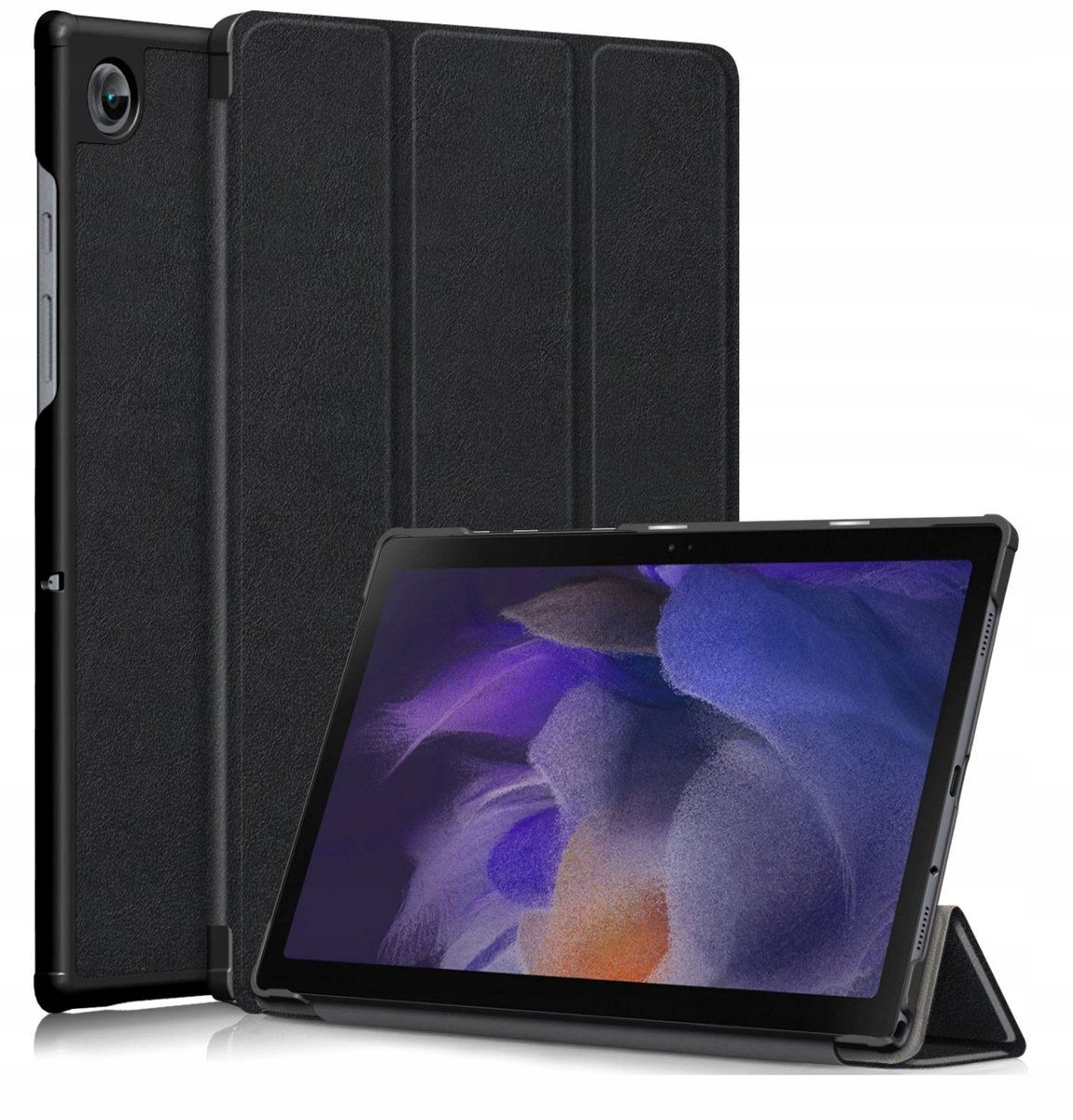 EtuiTab Cover - Tablethoes - Samsung Galaxy Tab A8 - Zwart - Magnetische Sluiting