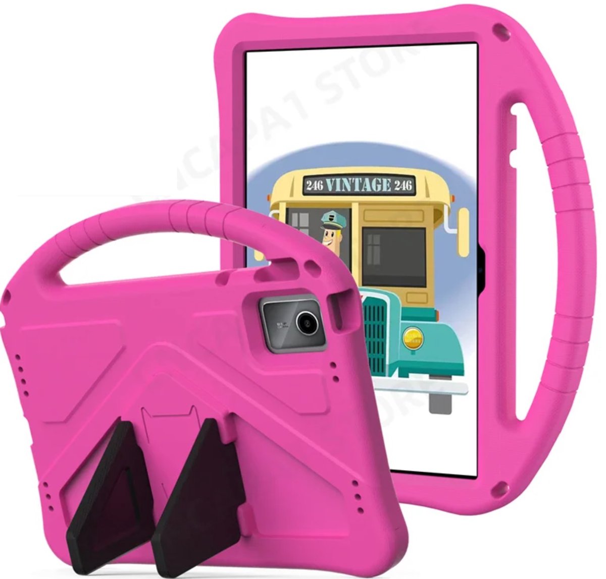 EtuiTab Kids Armor - Tablethoes - Voor Lenovo TAB M11/K11/K11E 10.95" 11" - Functie van Standaard - Bescherming Roze
