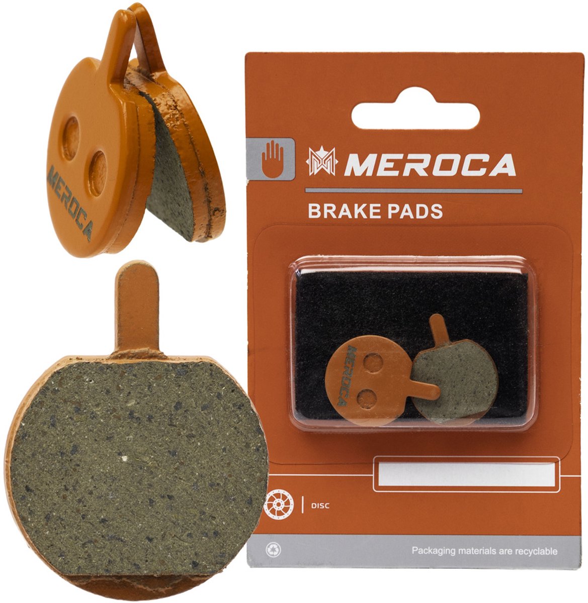 Meroca MS-11A Serie - Fietsremblok - Półmetaliczne - TRINX Forever - JAK-5