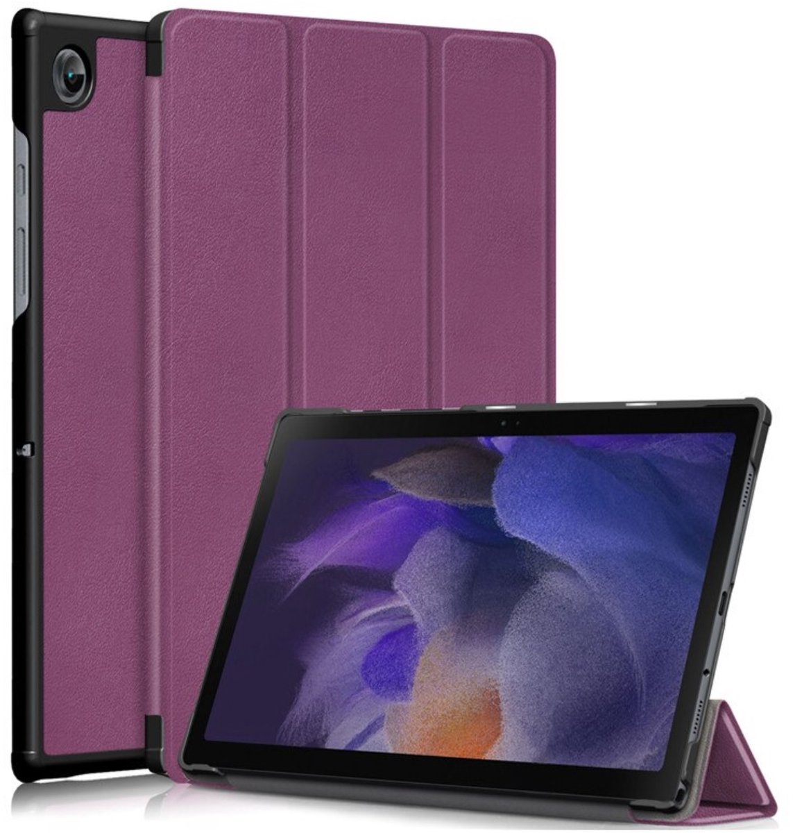 EtuiTab - Tablethoes - Samsung Galaxy Tab A8 10.5 - Violette - Magnetische Sluiting