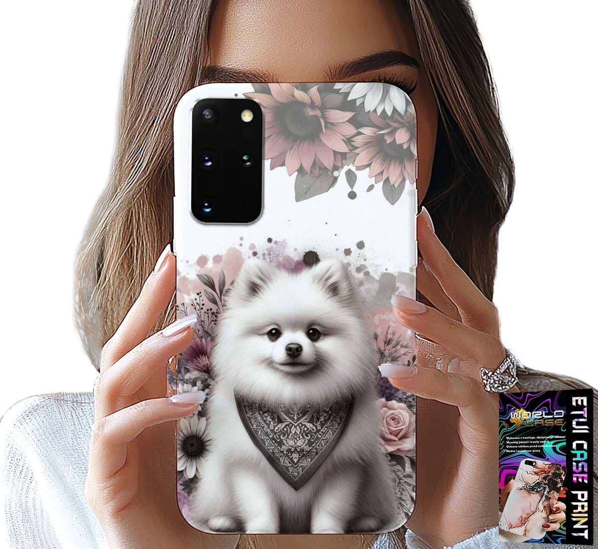 HOESJE VOOR SAMSUNG GALAXY S20 PLUS - POMERANIAN, MINIATURE SPIZZA, HONDENRASSEN