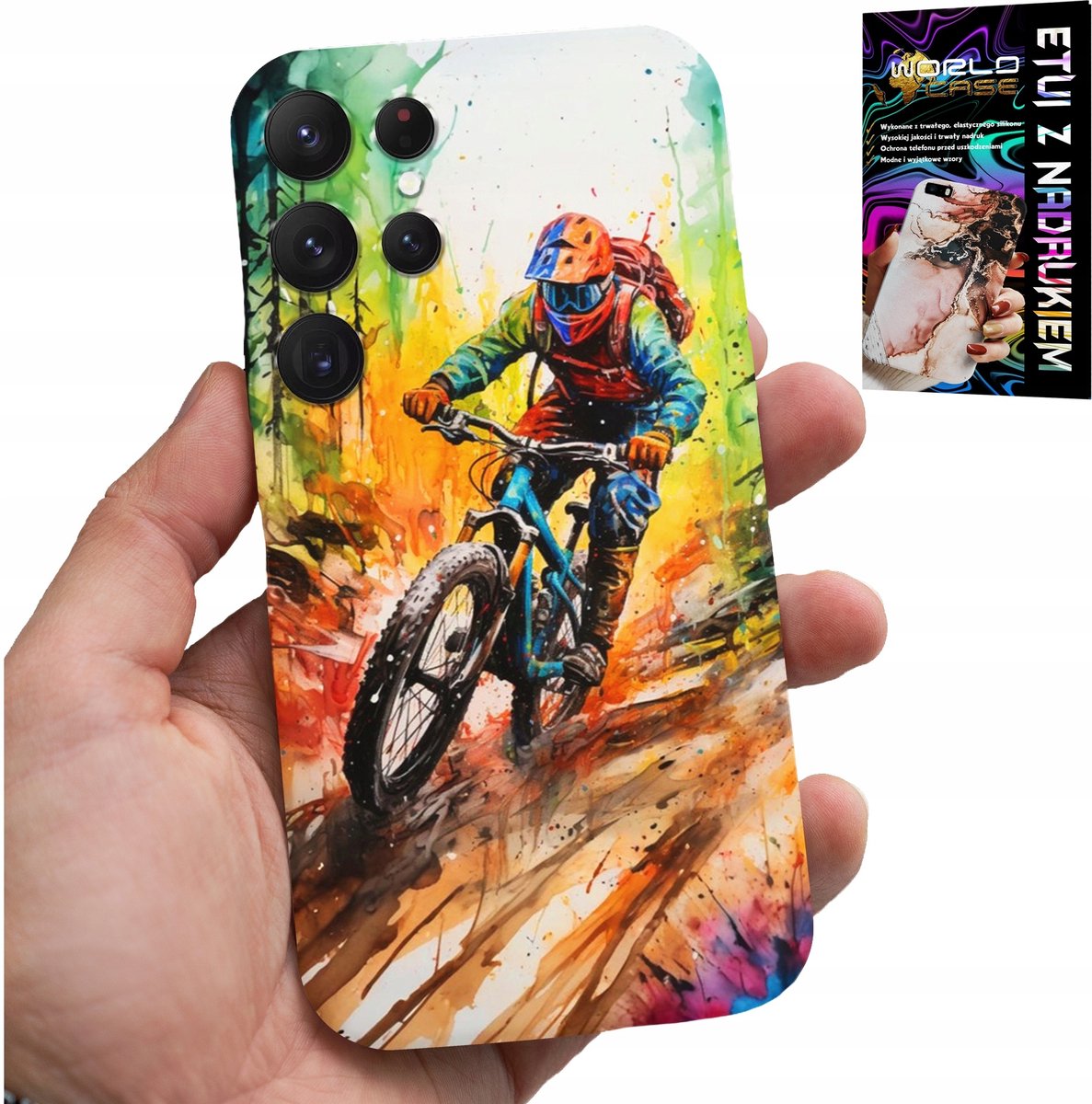 HOESJE VOOR SAMSUNG GALAXY S24 ULTRA - MOUNTAINBIKES EXTREME EXPEDITIONS GLAS