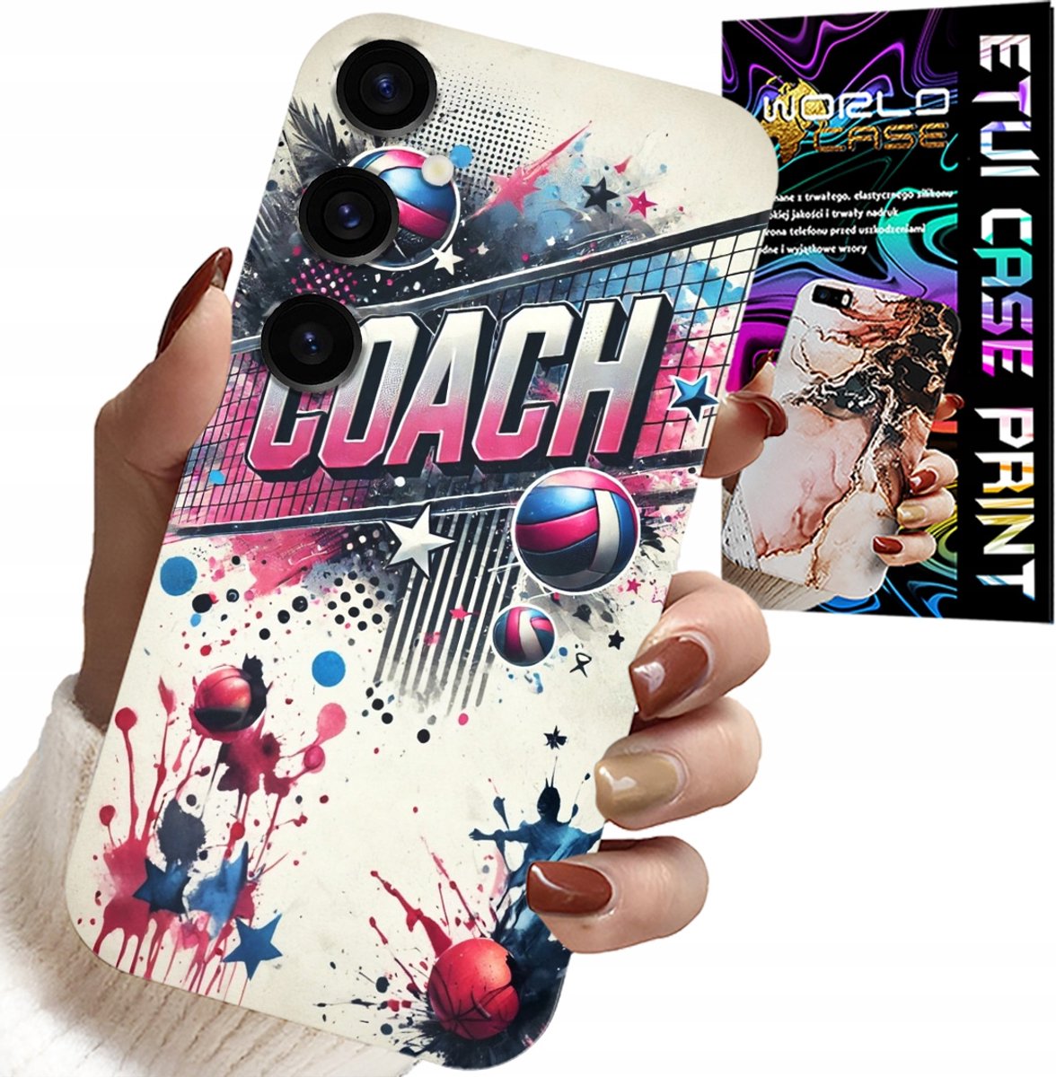 HOESJE VOOR SAMSUNG GALAXY M15 5G - RETINA COACH MESH COVER, ACHTERKANT