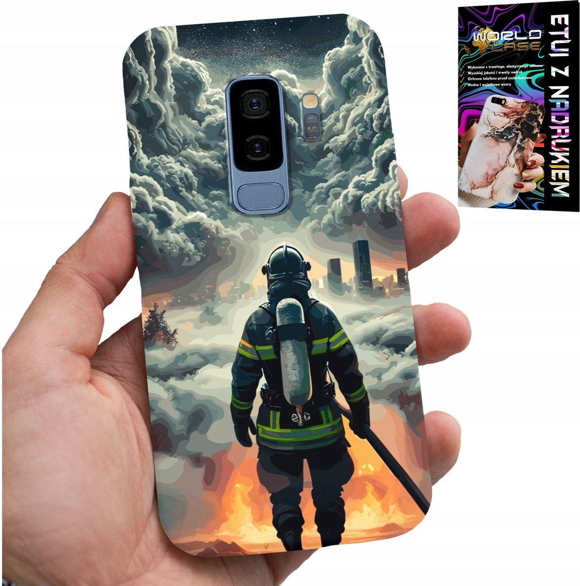 HOESJE VOOR SAMSUNG GALAXY S9 PLUS - BRANDWEERMAN HOESJE