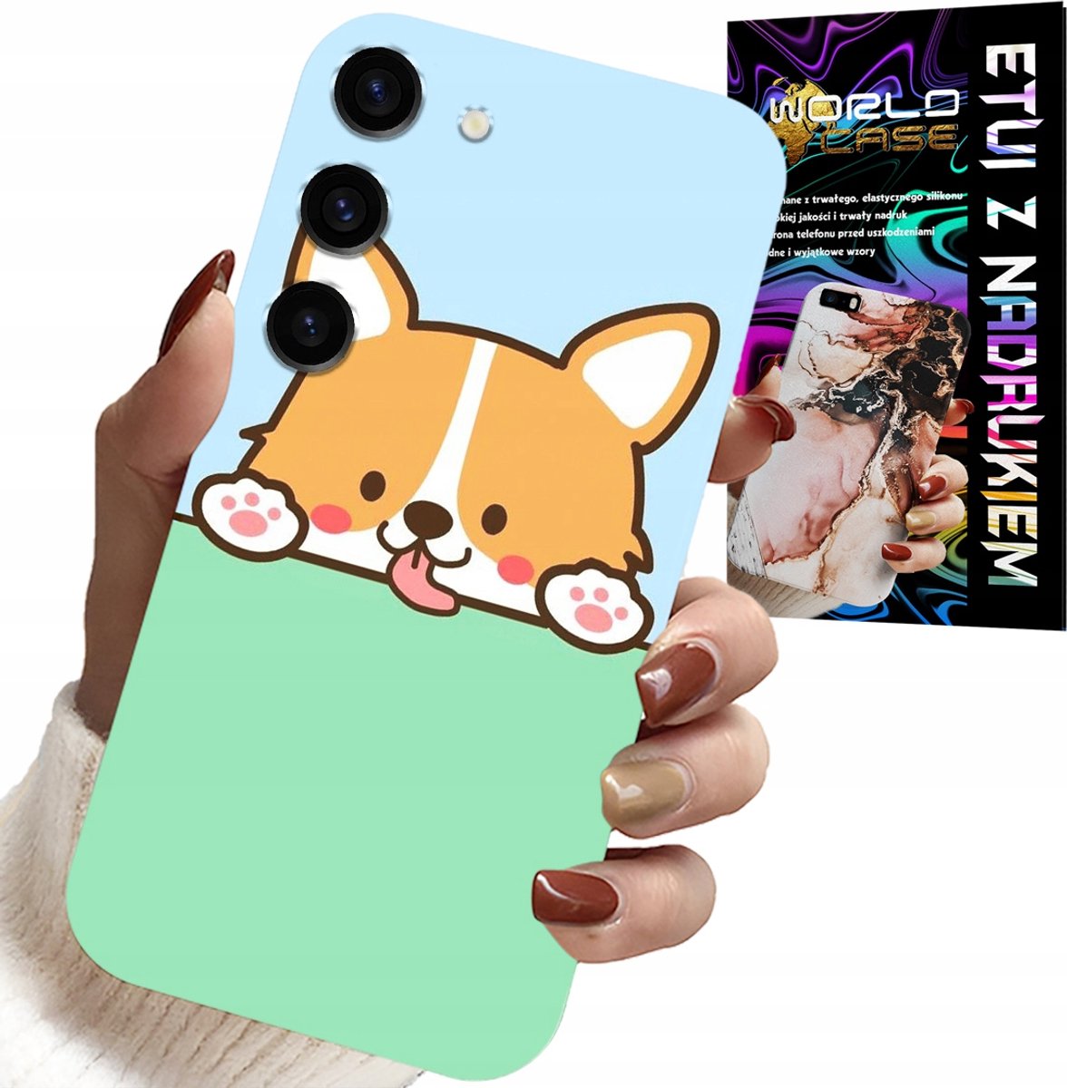 HOESJE VOOR SAMSUNG GALAXY S23 PLUS - LEUKE HONDEN-SPROOKJESPATROON