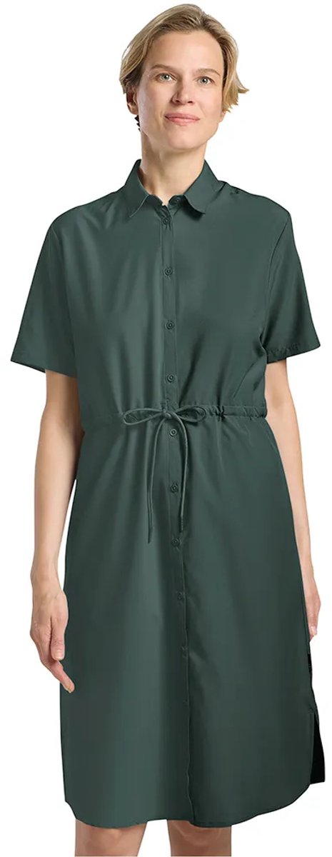 Jack Wolfskin Waimea Dress W – Outdoor Kleding Fleeces en Truien T-Shirt Sago Palm