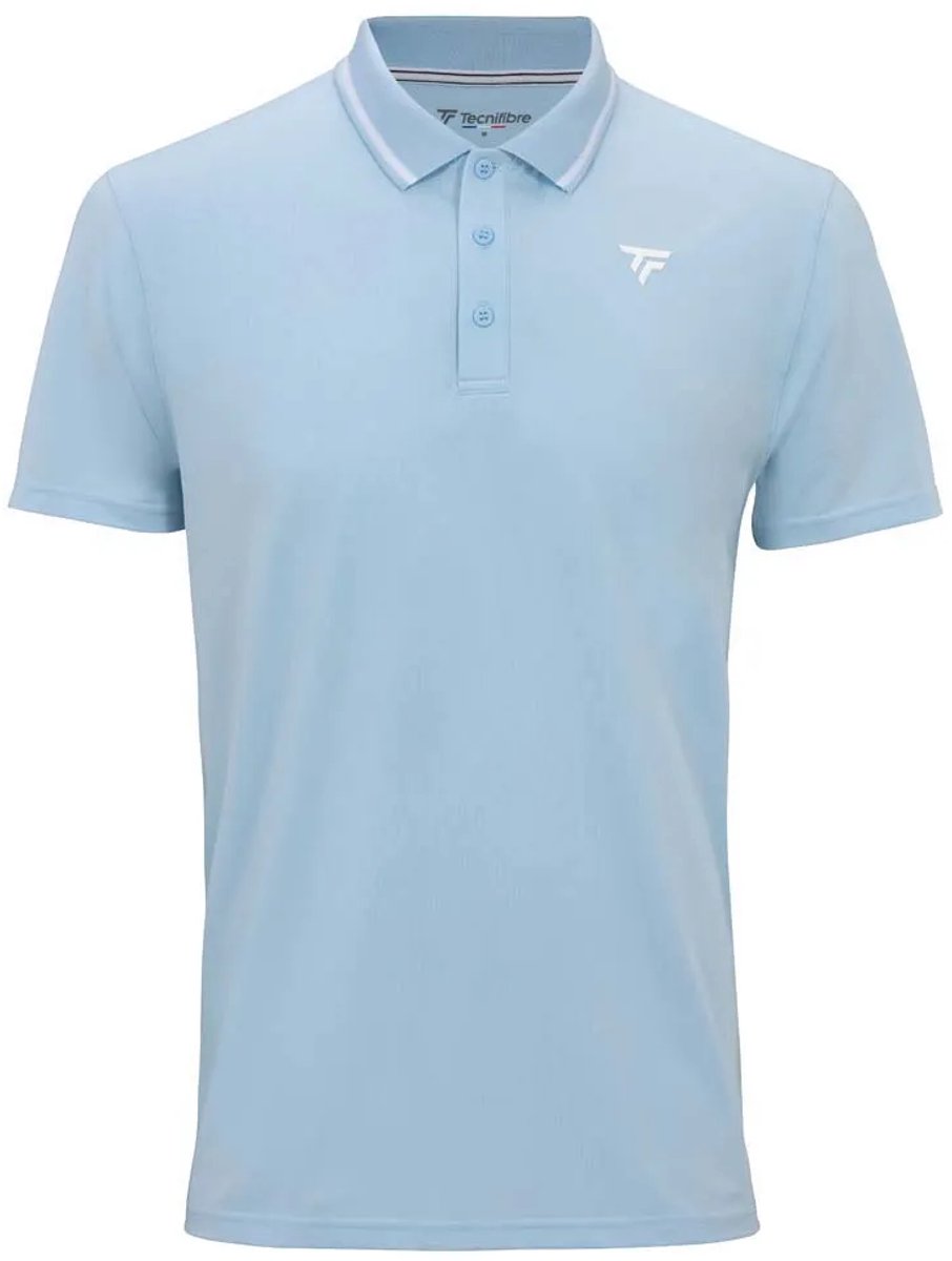 Tecnifibre Team Tech Korte Mouw Poloshirt Blauw XS Man