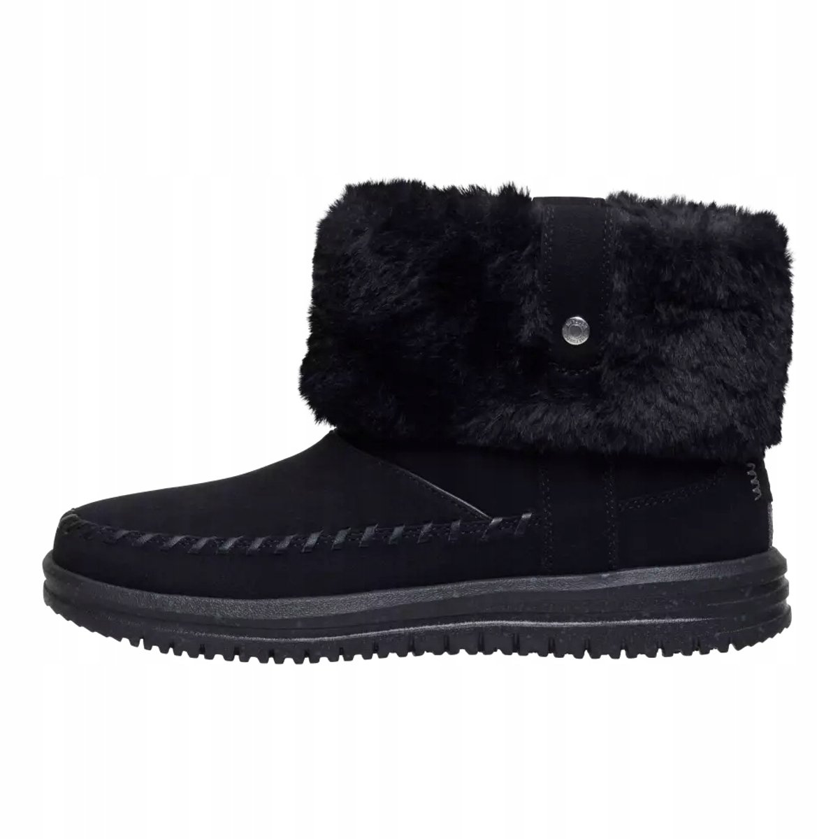 Hey Dude Camden Cuff Classic Serie - Dames Laarzen - Synthetisch Suède - Zwart