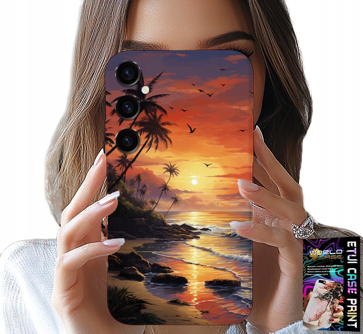 HOESJE VOOR SAMSUNG GALAXY A15 4G - STRAND, VAKANTIE, TROPISCHE EILAND COVER