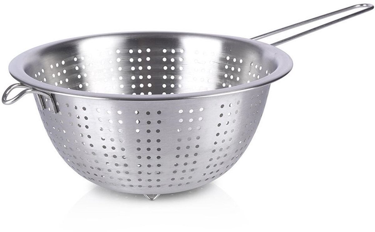 Excellent Houseware RVS Vergiet - 21 cm, Zilver