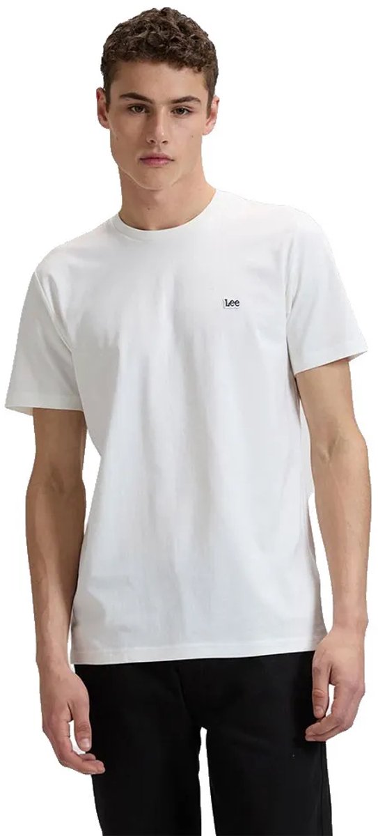 Lee 112376605 T-shirt Met Korte Mouwen L Man Wit