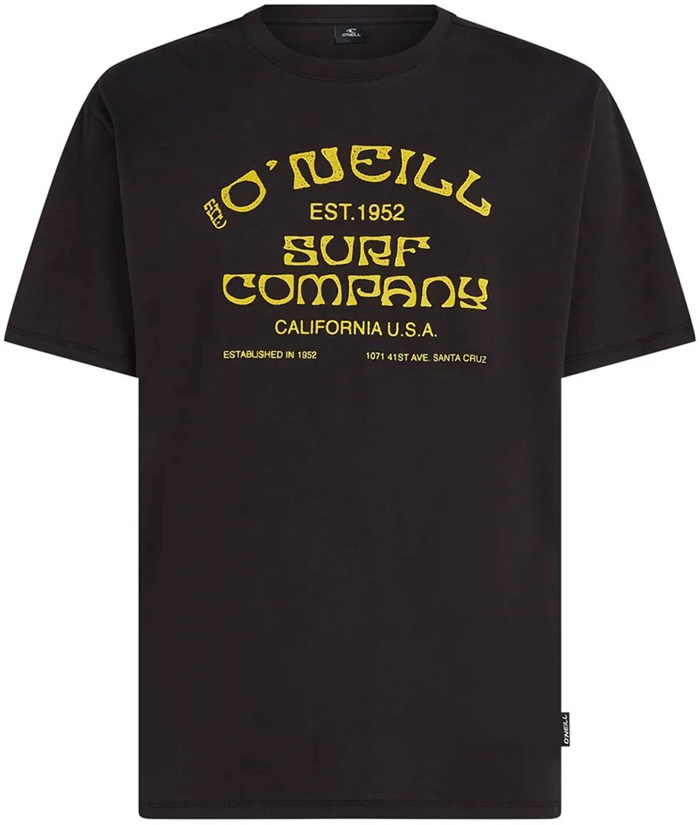 O´neill Muir T-shirt Met Korte Mouwen XL Man Zwart
