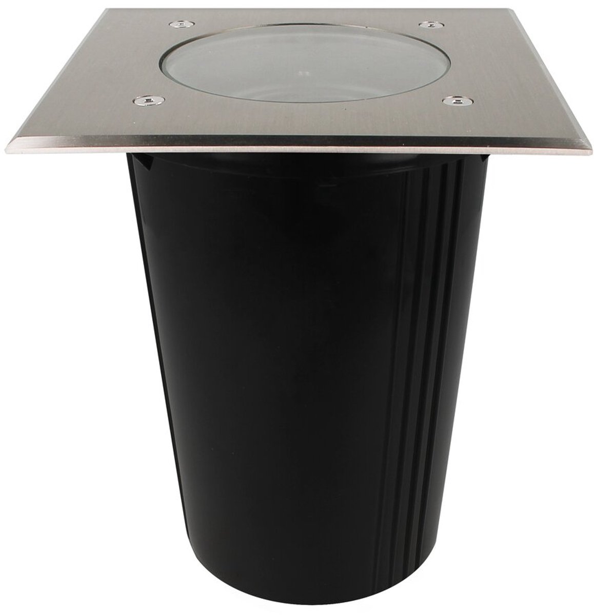 Grondspot Novus GU10 RVS IP67 vierkant kantelbaar