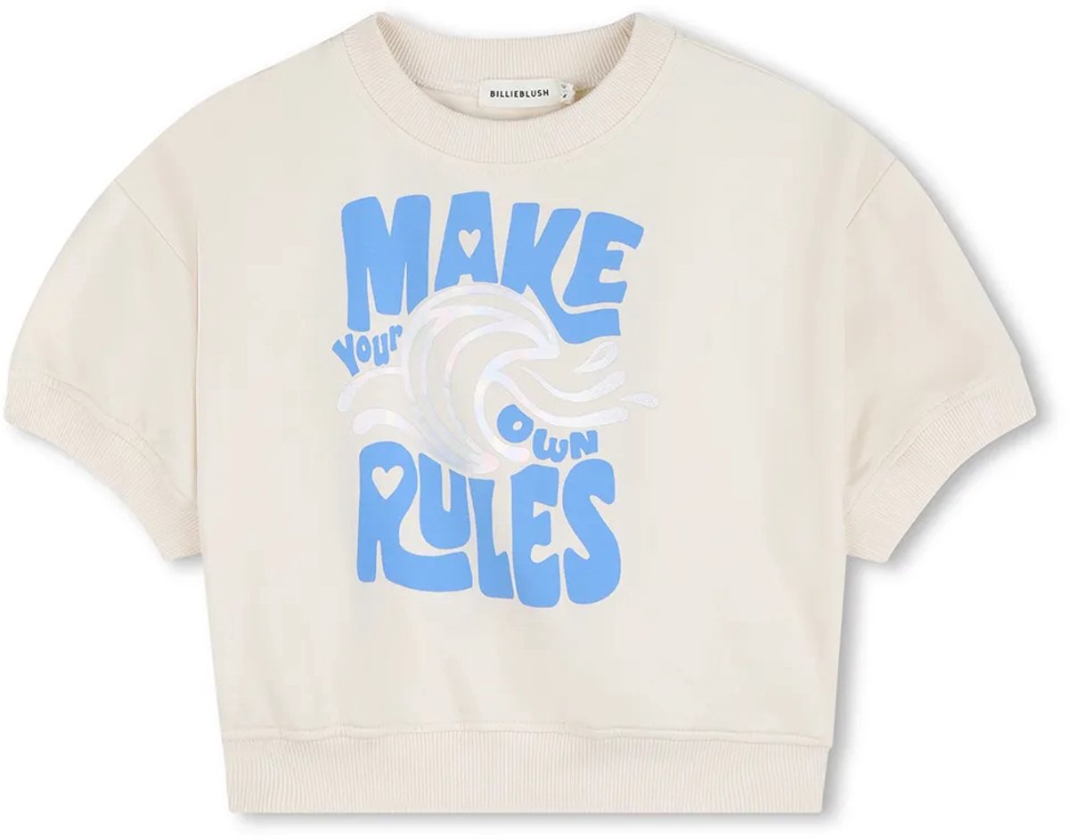 Billieblush U21739 Sweatshirt Beige 12 Years Meisje