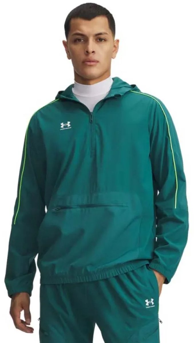 Under Armour Challenger Warmup Sweatshirt Met Rits Groen S Man