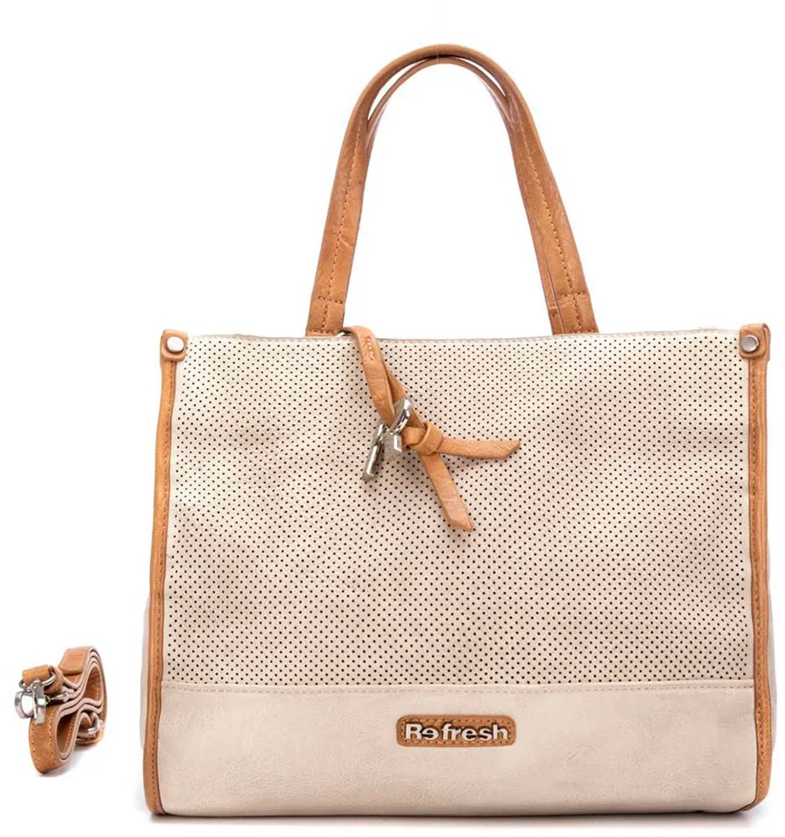 Refresh 183355 Schoudertas Beige