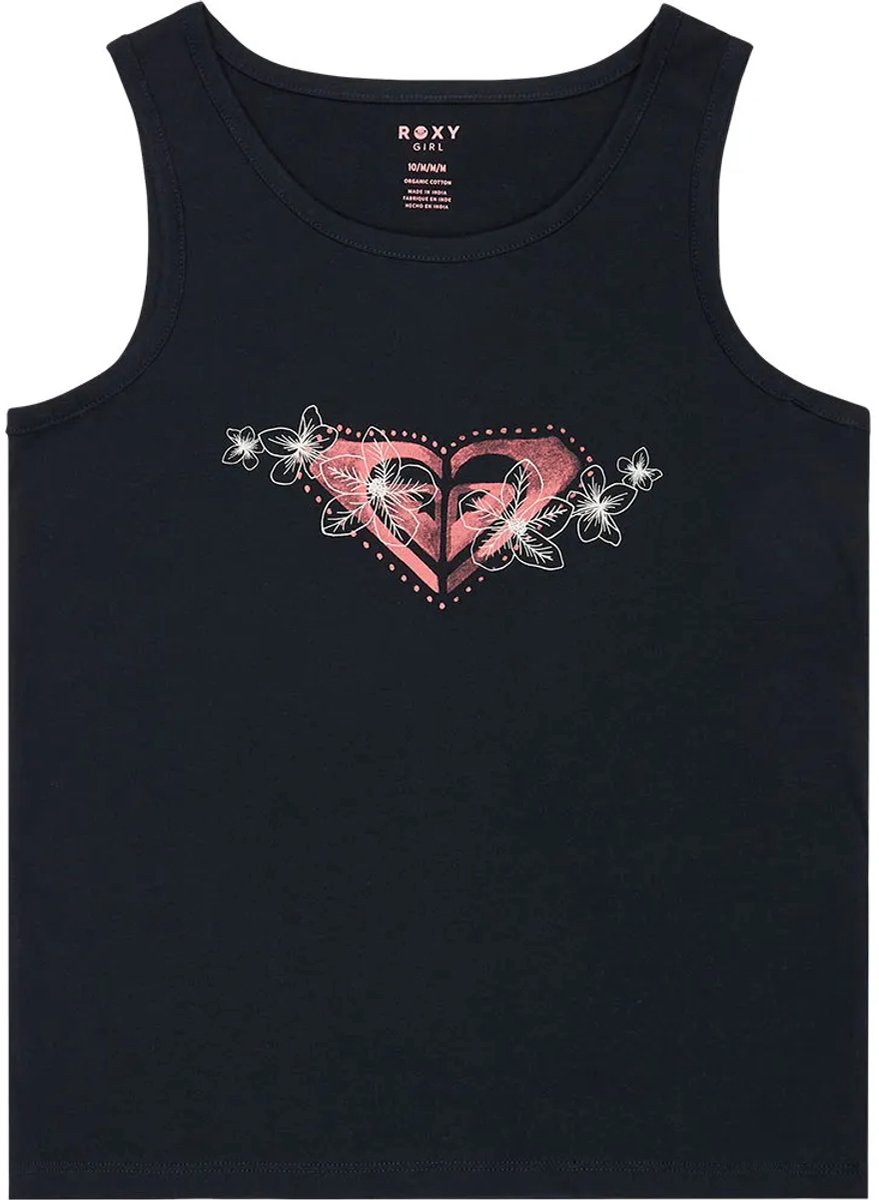 Roxy Miaregular Mouwloos T-shirt 14 Years Meisje Antraciet