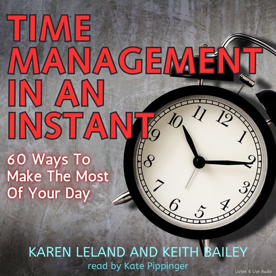 Time Management In An Instant - cover