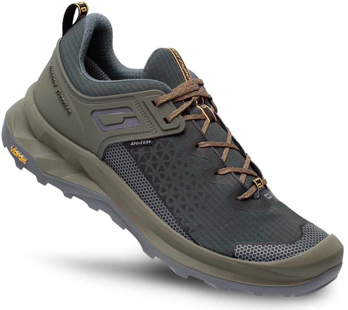 Grisport Explorer low groen wandelschoenen uni (15401-09)