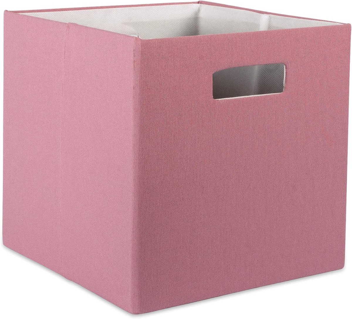 Opbergbak Kubus - Opberger Box - Ruimte Organiseren - Opvouwbaar Stevig - 33x33x33 cm - Roze