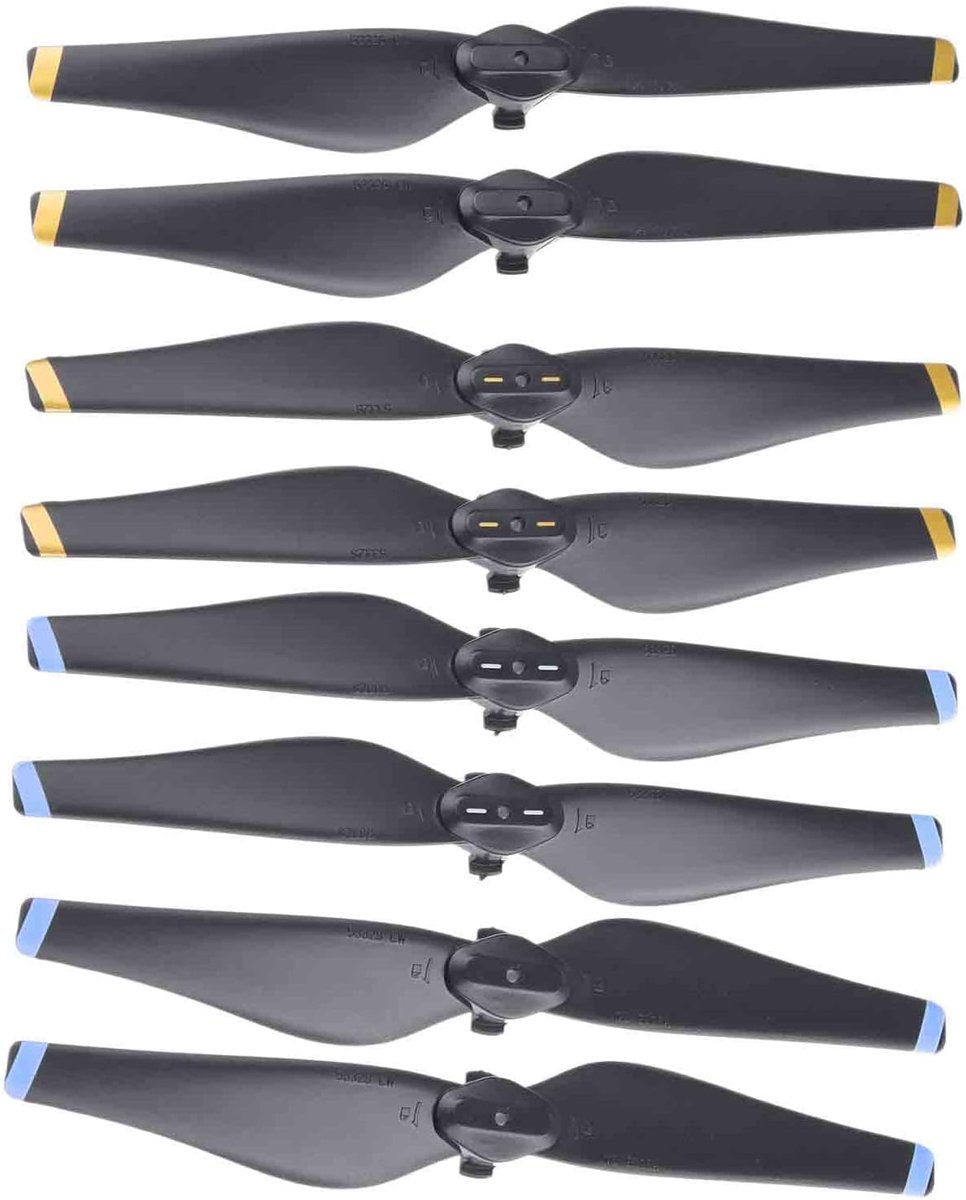 Drone Propellers - Reserve Vleugels - Vlieg Stabiliteit - Snel Bevestigen - 8 Stuks - Zwart