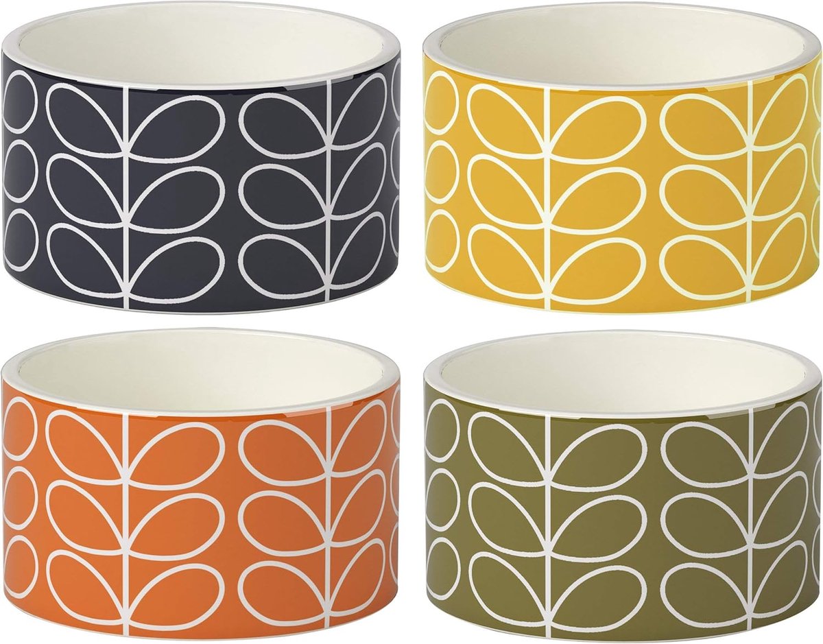 Ovenschaaltjes Set - Ramekins - Kleine Gerechten Maken - Set van Vier - 7.9cm Rond - Meerkleurig