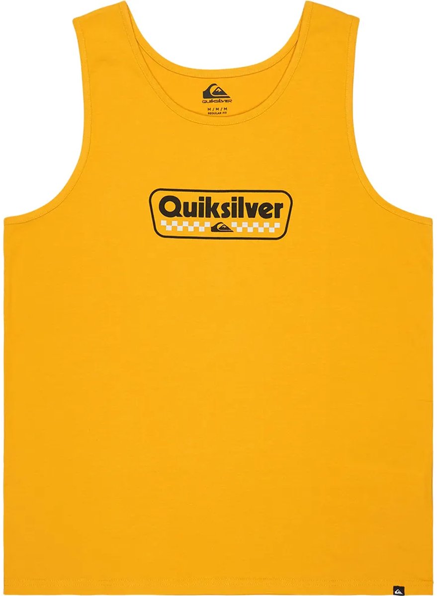 Quiksilver Ev Starting Grid Mouwloos T-shirt S Man Geel